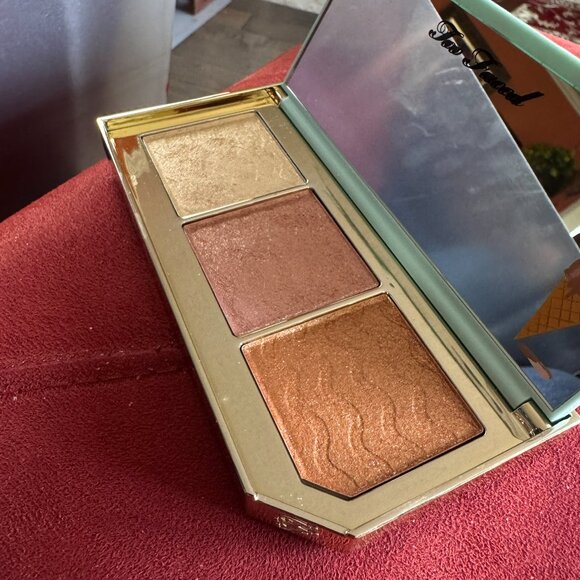 Women Too Faced Tutti Frutti Triple Scoop Highlighting Palette - Picture 3 of 6